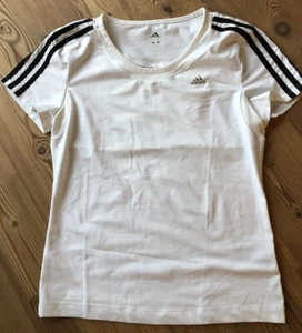 ADIDAS Sport Shirt Gr 36 Weiß Trainingsshirt Funktionsshirt Trikot T-Shirt - Bild 1 von 7