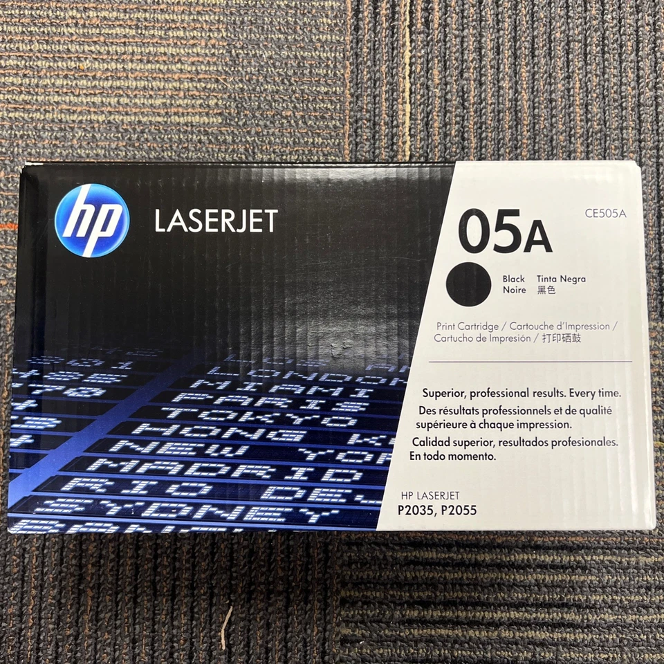 HP 05A Black LaserJet Toner Cartridge for P2035 / P2055 Printer