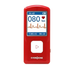 - EVOPM10 Tragbarer Bluetooth EKG/EKG Monitor, Kompatibel mit iOS/Android, Wi... - Bild 1 von 7