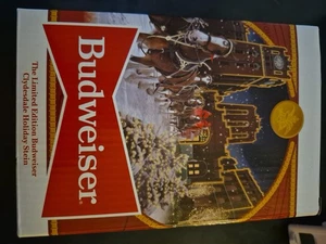  Budweiser  41st Anniversary  Edition "Brewery Lights"Holiday Stein 2020 In Box - Picture 1 of 8