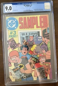 DC Sampler #3 - CGC 9.0 -1ª aplicación camafeo. de Juan Constantino - Imagen 1 de 3