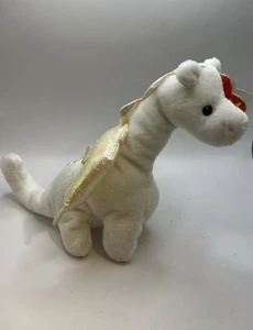 Ty Beanie Babys Magic the Dragon Sitzsack Plüschtier 8 Zoll mit Plastikanhänger Abdeckung - Bild 1 von 6