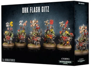 Juegos Workshop Warhammer 40k Ork Flash Gitz Nuevo en caja - Imagen 1 de 1