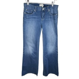 Henry & Belle Medium Wash 100% Cotton Low Rise Boot Cut Jeans Pockets Size 27 - Picture 1 of 9