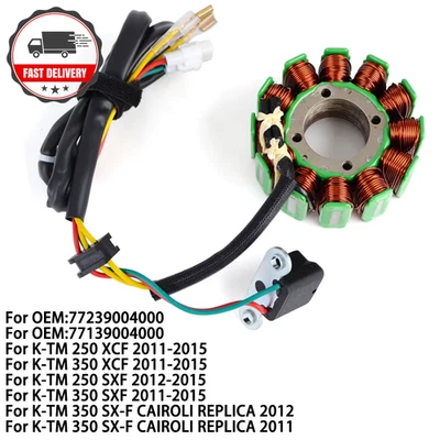 Bobina de estator para KTM 250 350 XCF SXF SX-F 2011-2015 77239004000 77139004000 para H - Imagem 1 de 4
