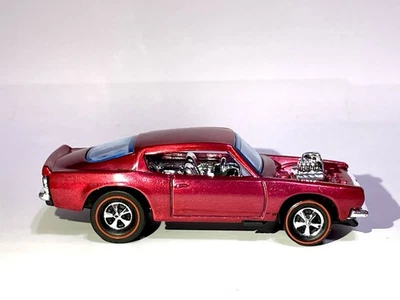 🔥 REDLINE HECHO A MEDIDA 🔥Hot Wheels Barracuda 🐟 Spectraflame Red Foto 1 de 4