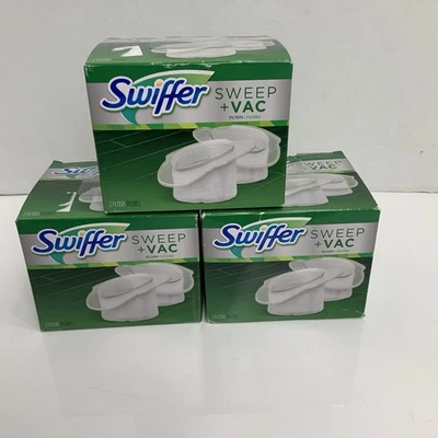 NUEVO Swiffer Barrido Vac Filtros de Repuesto 3 Cajas Paquete 6 Filtros OEM Foto 1 de 4