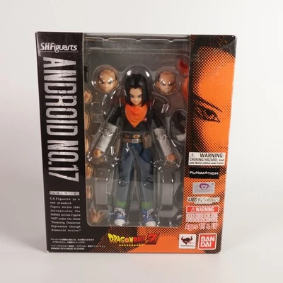 Figura de acción S.H.Figuarts Android 17 Dragon Ball Z Bandai 2014 DBZ Foto 1 de 4