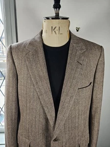 Chaqueta de Colección Chester Barrie Harrods Reino Unido 44 Lana y Cachemira Salón *DAÑADA* - Imagen 1 de 22