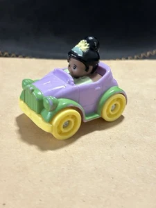 Fisher Price Little People Wheelies Princess Car Tiana Princess Frog - Picture 1 of 4