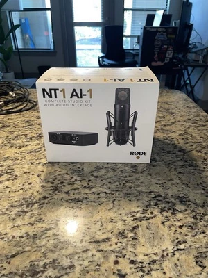 Rode NT 1-A 3rd Gen Studio Mic Kit w/ Shock Mount, XLR Cable & Pop Filter - Image 1 of 4