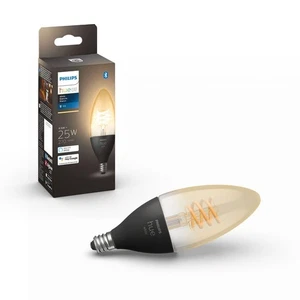 Philips Hue White Ambiance Smart Filament Bulb E12 Candelabra 40W Equivalent - Picture 1 of 7