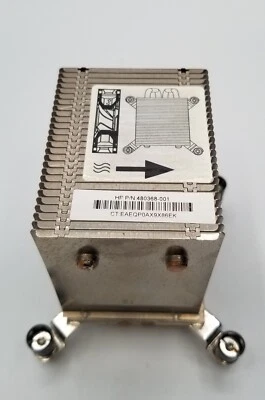 HP 480368-001 CPU HEAT SINK - Image 1 of 4