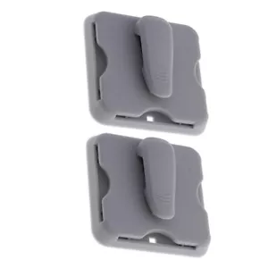2pcs Multi Pocket Visor Organizer For Car With Sunglasses Holder And Card Slot - Picture 1 of 12