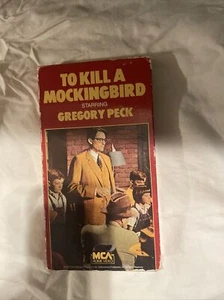 To Kill A Mockingbird VHS Gregory Peck Factory - Picture 1 of 4