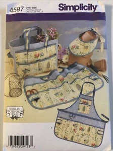 Delantales SIMPLICITY 4597 Shirley Botsford Designs Sin Cortar Nuevo Divertido Sexy - Imagen 1 de 8