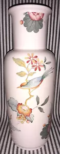 Jarrón de colección Wedgwood 10-3/8" Surrey Birds hueso porcelana Etruria Barlaston 1991 Inglaterra - Imagen 1 de 9