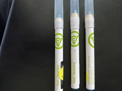 mary Kay at Play- eye crayon- teal me more - SET  of 3 - Image 1 of 2