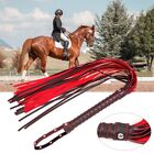 Brand New Whip Horse Riding Flogger 25inch Artificial Leather Comfortable