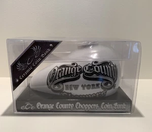 Orange County Choppers Coin Bank, New York, Gas Tank Style. Ceramic.4.5" NEW! - Bild 1 von 6