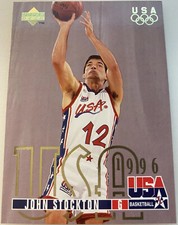 1995-96 Upper Deck USA John Stockton #325 USA Utah Jazz Card! D63