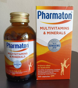 Geriatric Pharmaton Ginseng G115 Multi Vitamin Healthy Prophylaxis Aged 100 caps