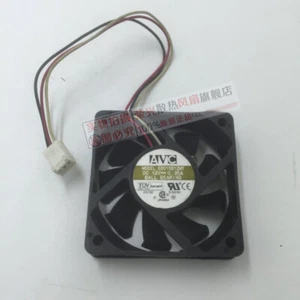 AVC E6015B12MY 6015 12V 0.35A 6cm 3-wire dual ball cooling fan - Picture 1 of 2