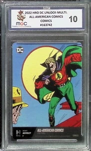 Green Lantern All American Comics Trading Card DC Hybrid 2022 MGC 10 not PSA - Picture 1 of 3