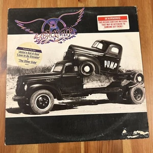 AEROSMITH pump LP , 24254-1, vinyl, Rare Aus Promo, with inner, hard rock, 1989 - Picture 1 of 16