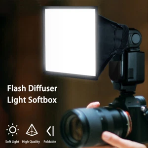Flash Diffuser Light Softbox 11.8''x 7.8'' Universal for Canon Nikon Sony Godox - Picture 1 of 14