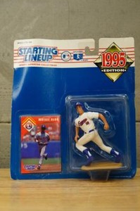 1995 Starting Lineup Kenner Toy Baseball Player Moises Alou Montreal Expos