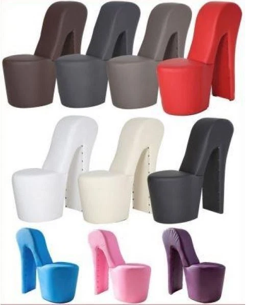 Schuhsessel Sessel Stuhl DESIGNER High Heel mit Nieten in verschiedenen Farben  - Bild 1 von 1