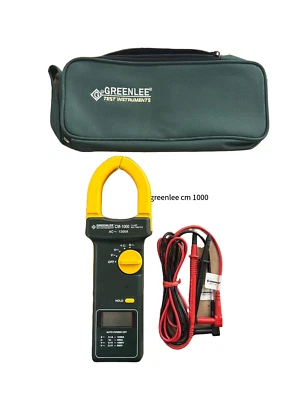 Instrumentos de prueba GREENLEE CM-1000 Ac- 1200A Foto 1 de 4