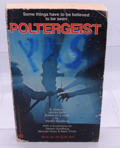 Vintage Poltergeist Horror Paperback Book James Kahn 1982 1st ed. 1st Print - Picture 1 of 18