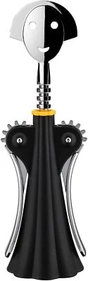 Alessi Anna G. Corkscrew Designed by Alessandro Mendini, Black #AAM01 B - Image 1 of 3