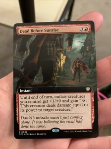 MTG Dead Before Sunrise (Extended Art) [Outlaws of Thunder Junction] - Picture 1 of 1