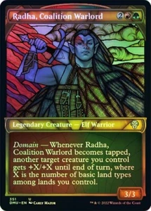 Radha, Coalition Warlord TEXTURED SHOWCASE - 351 - Dominaria United DMU MTG - Bild 1 von 1