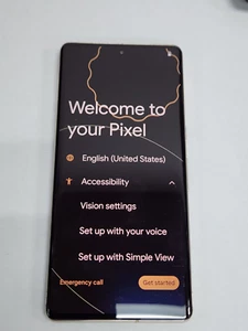 DEFECTIVE - Google Pixel 7 Pro - 128GB - Hazel - Unlocked - GE2AE - 9225 - Picture 1 of 4
