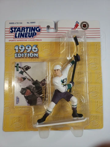 1996 Starting Lineup NHL Paul Kariya Anaheim Mighty Ducks New Sealed SLU Cover