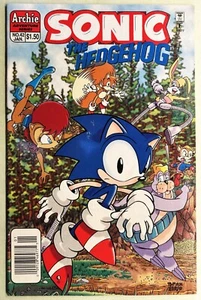 SONIC The HEDGEHOG Comic Book #42 January 1997 KNUCKLES Bagged & Boarded NEW - Picture 1 of 6
