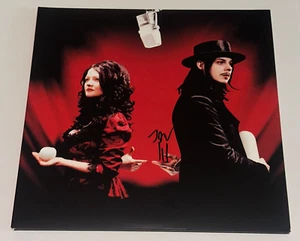 JACK WHITE Signed WHITE STRIPES Get Behind Me LP ALBUM COVER Beckett (BAS) LOA - Picture 1 of 6