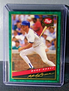 Tarjeta de béisbol Mark Grace Post 1994 #14 de los Cachorros de Chicago - Imagen 1 de 2