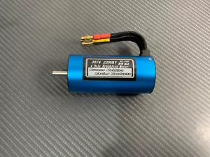 3674 2200KV 1/10 4 Pole RC Brushless Motor Fits 5mm 1/8 RC Buggy Sensorless ESC - Picture 1 of 3