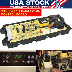 For Frigidaire Kenmore Range Clock Timer Oven Control Board 316418208 316557118 - Picture 1 of 14
