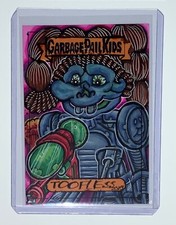 2018 Topps Garbage Pail Kids Oh The Horrible T2 Tootie Sketch Card 1/1 Toofless