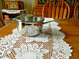Cuisinart 2.5 Qt. Stainless Steel Saucepan W/Lid Model #V39178 - VGUC - Picture 1 of 6