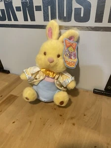 Disney Store Easter Alice In Wonderland March Hare Bean Bag Bunny Rabbit New 6" - Picture 1 of 5