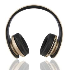 Auriculares Bluetooth Inalámbricos sobre las orejas, Plegable Inalámbrico, Micrófono incorporado