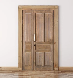 3D Old Wood Style I8178 Door Wall Stickers Wall Murals Wall Print Deco Erin 2023 - Picture 1 of 11