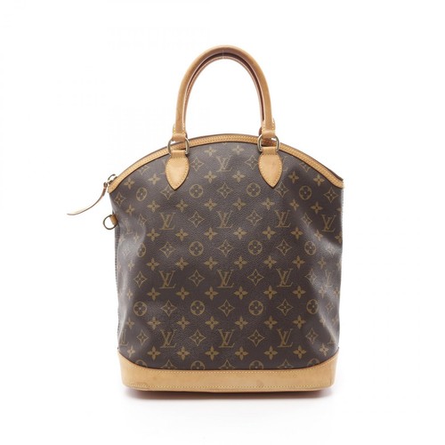 LOUIS VUITTON（LV） Borsa a mano Louis Vuitton Lockit monogramma verticale M40103 PVC marrone usata donna